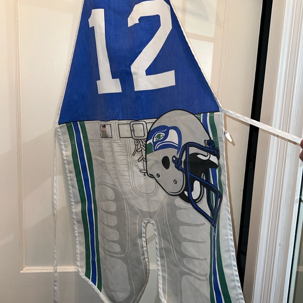 90s NFL Seattle Seahawks kitchen apron